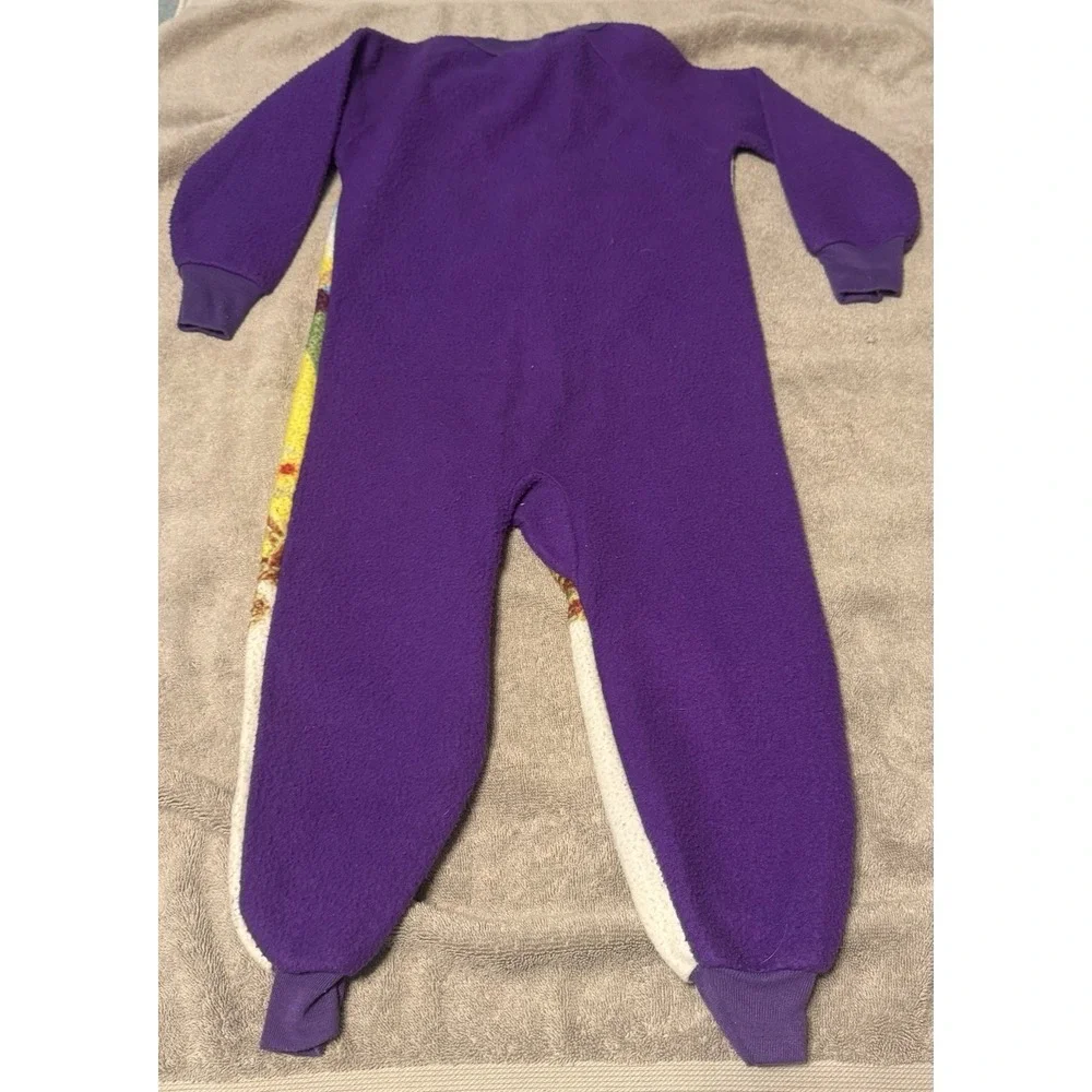Vintage 1998 Ragdoll WORMSER Teletubbies One Piece Zip Sleeper Sz 5 Y2K RARE TH3